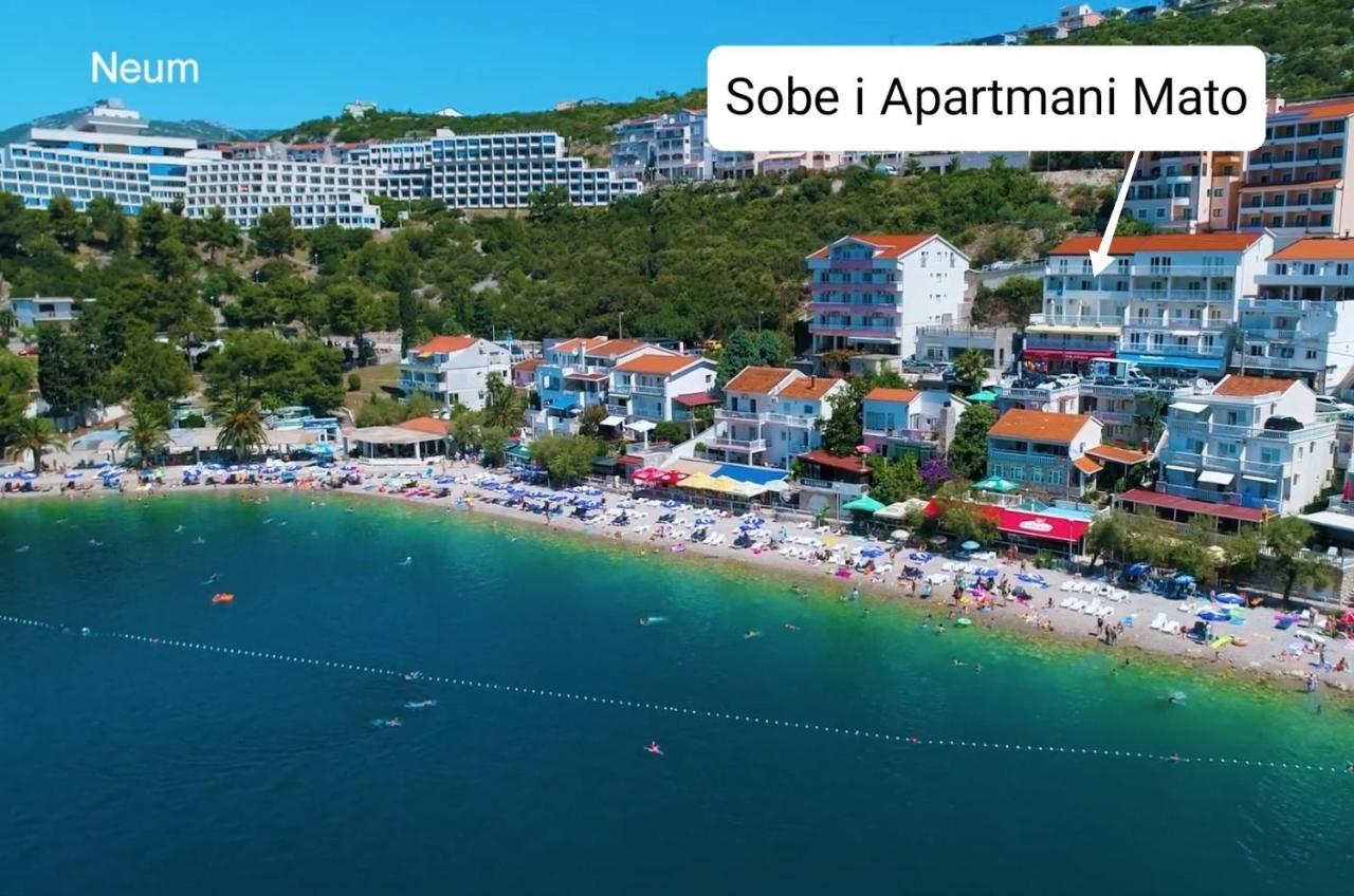 Apartments And Rooms Mato Neum Exterior foto